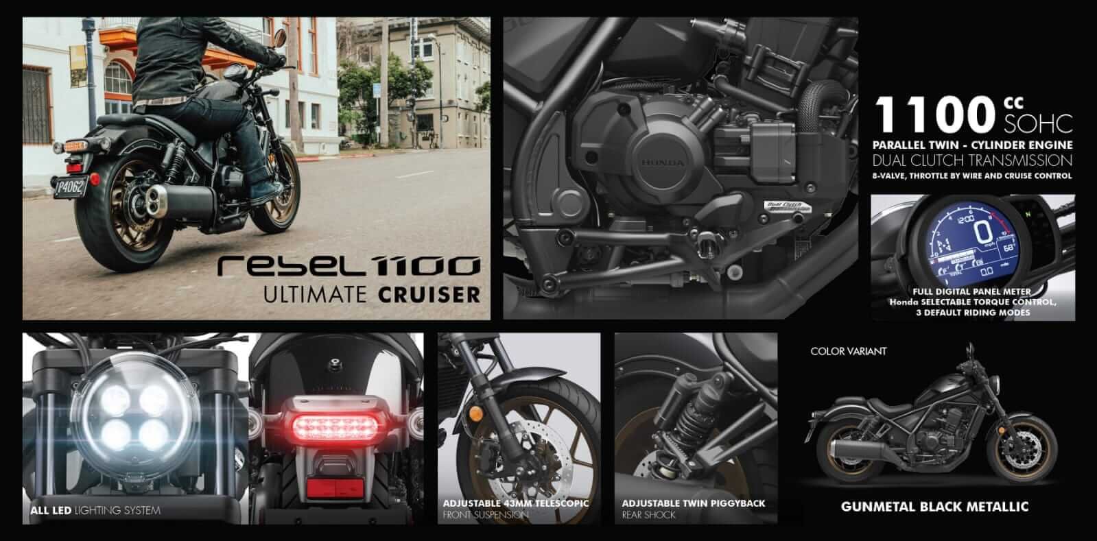Fitur Honda Rebel 1100