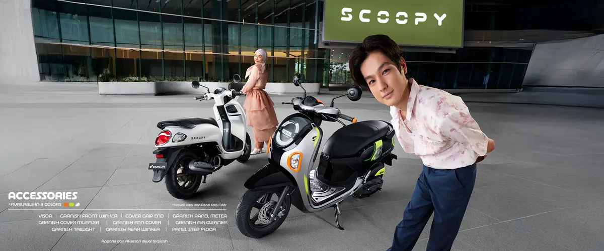 Aksesoris Scoopy 2025 K2FP