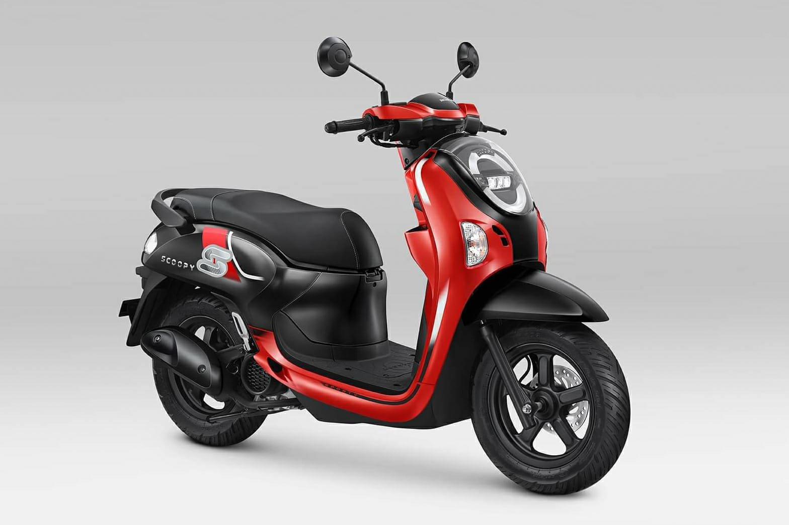 Honda Scoopy 2025 Merah Hitam