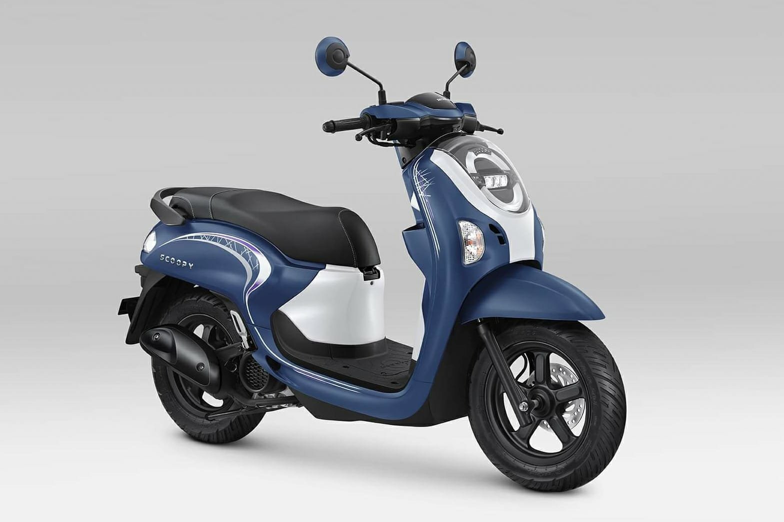 Honda Scoopy 2025 Biru