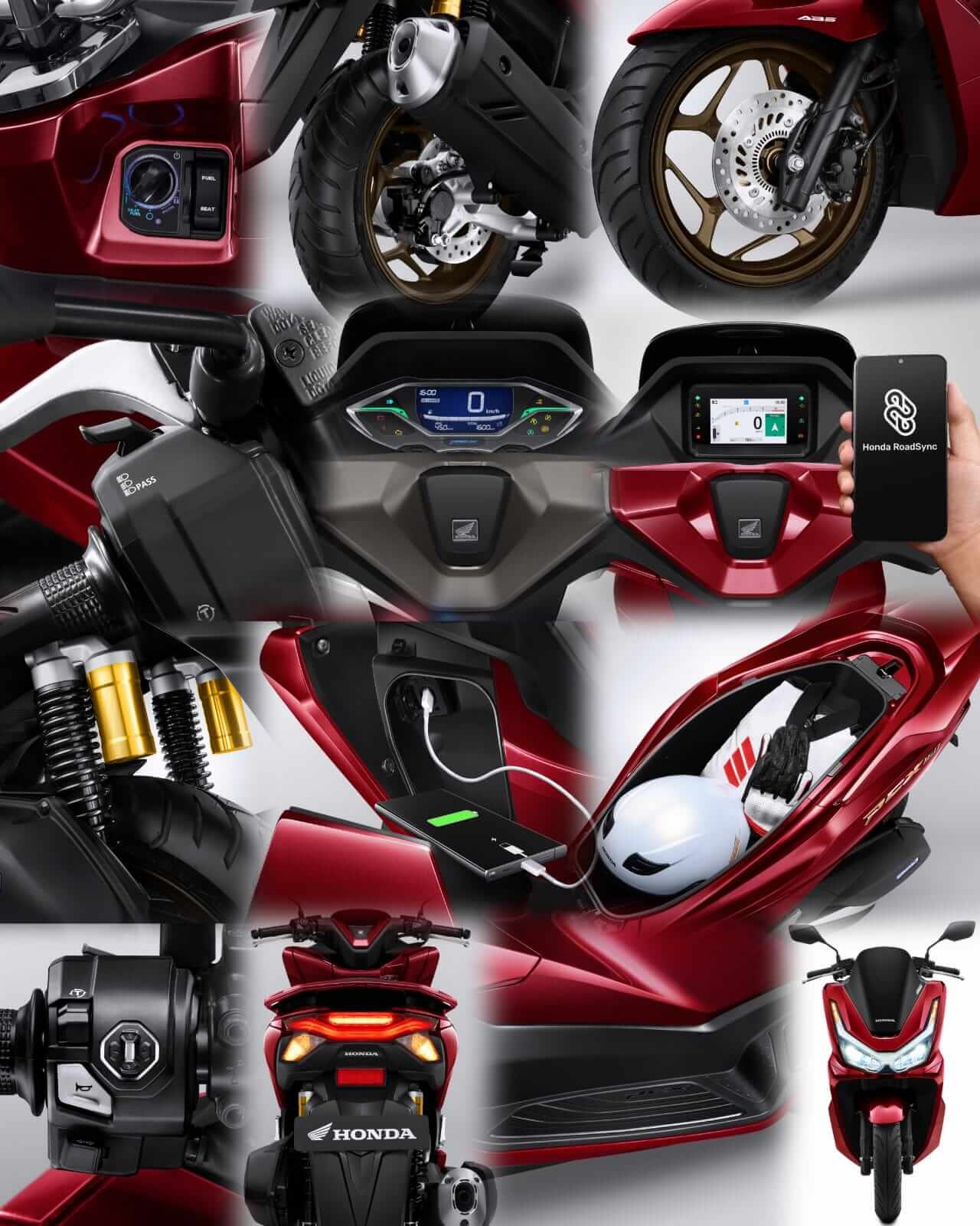 Fitur Honda PCX 160 2025