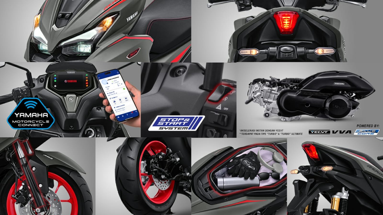 Fitur Aerox Alpha