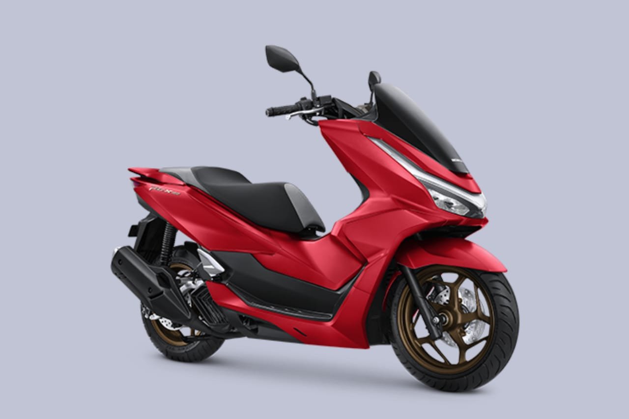PCX 160 2025 Merah Doff Velg Copper