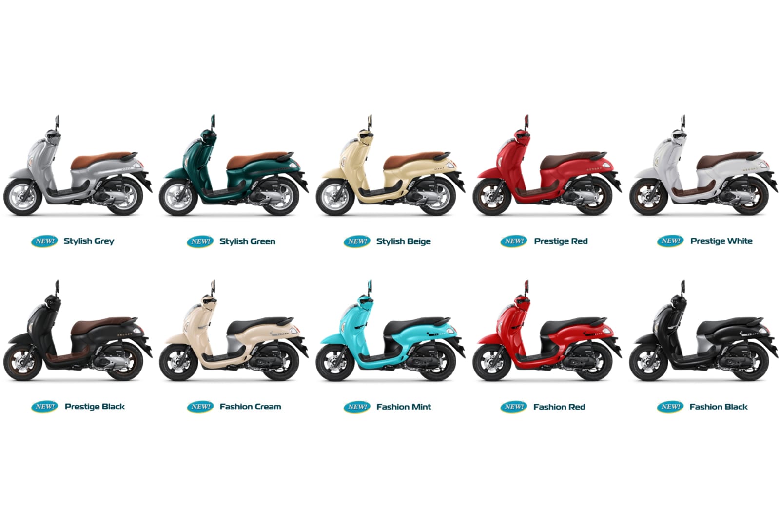 Scoopy 2026 Warna Abu-abu Mewah Terungkap, Desainnya Tambahkan Nuansa Mewah